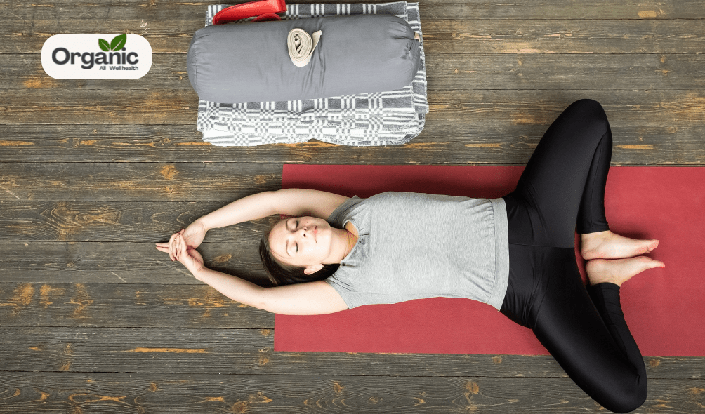 Reclined Bound Angle Pose