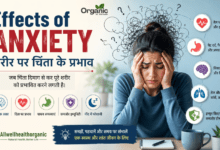 Effects of Anxiety शरीर पर चिंता के असर, लक्षण और समाधान Allwellhealthorganic