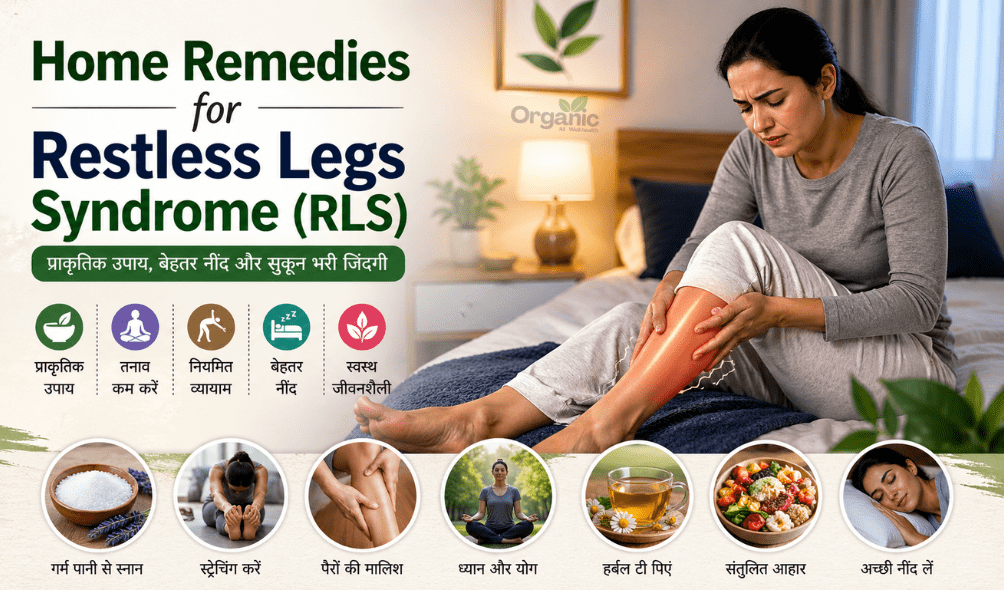 Home Remedies for Restless Legs Syndrome | RLS के लिए आसान घरेलू उपाय