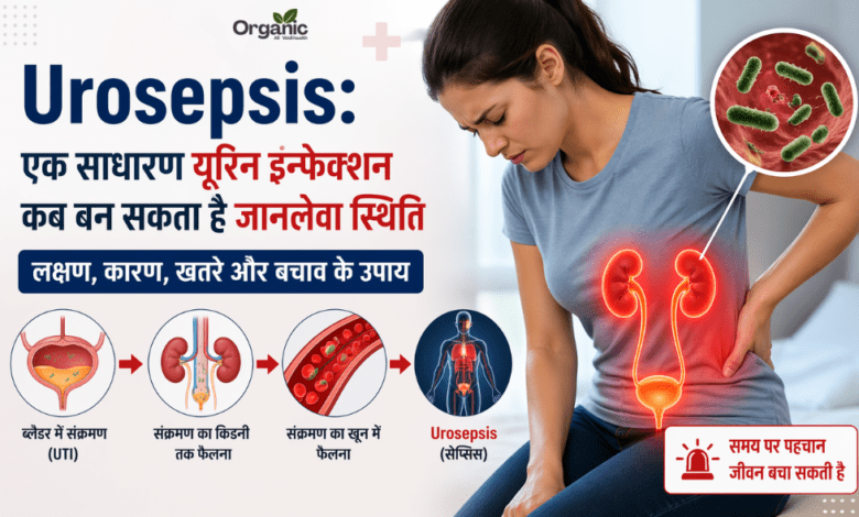 Urosepsis: जब एक साधारण यूरिन इन्फेक्शन जानलेवा बन सकता है—समय पर पहचान ही बचाव है।