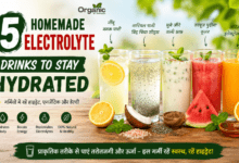 5 homemade electrolyte drinks to stay hydrated during summer heatwave including lemon water, coconut water, buttermilk, watermelon cooler, and orange drink