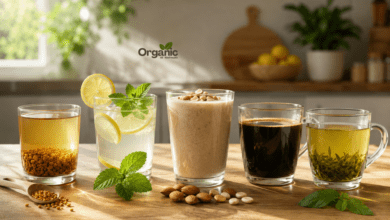 Lose Belly Fat वाले 5 हेल्दी मॉर्निंग ड्रिंक्स — मेथी पानी, नींबू पानी, स्मूदी, ब्लैक कॉफी और ग्रीन टी