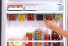 double door fridge