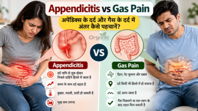 - Appendicitis vs Gas Pain: पेट में गैस के दर्द और अपेंडिसाइटिस के दर्द की जगह और लक्षणों की तुलना