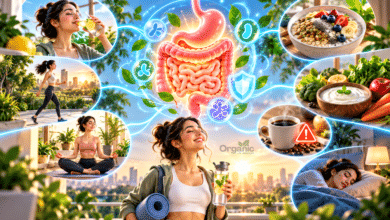 सुबह की स्वस्थ दिनचर्या, पानी, फाइबर युक्त नाश्ता और Gut Health को बेहतर बनाने वाली आदतें